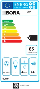 Płyta gazowa do zabudowy BORA BHA Basic płyta grzewcza Hyper ze zintegr. wyciągiem oparów — Powietrze odprowadzane - Płyty gazowe do zabudowy - miniaturka - grafika 7