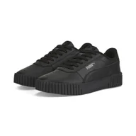Buty trekkingowe damskie - Damskie sneakersy Carina 2.0 PUMA Black Dark Shadow Gray - miniaturka - grafika 1