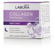 Kremy do twarzy - Labora Collagen Recharge Krem na noc wygładzająco-nawilżający z kolagenem 50ml - miniaturka - grafika 1
