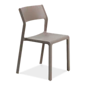 Pozostałe meble ogrodowe - Nardi Krzesło ogrodowe Trill Bistrot taupe 40253.10.000 - miniaturka - grafika 1