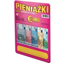 Adamigo Pieniądze Edukacyjne Euro+ bilon G-4805 - Akcesoria do gier planszowych - miniaturka - grafika 1