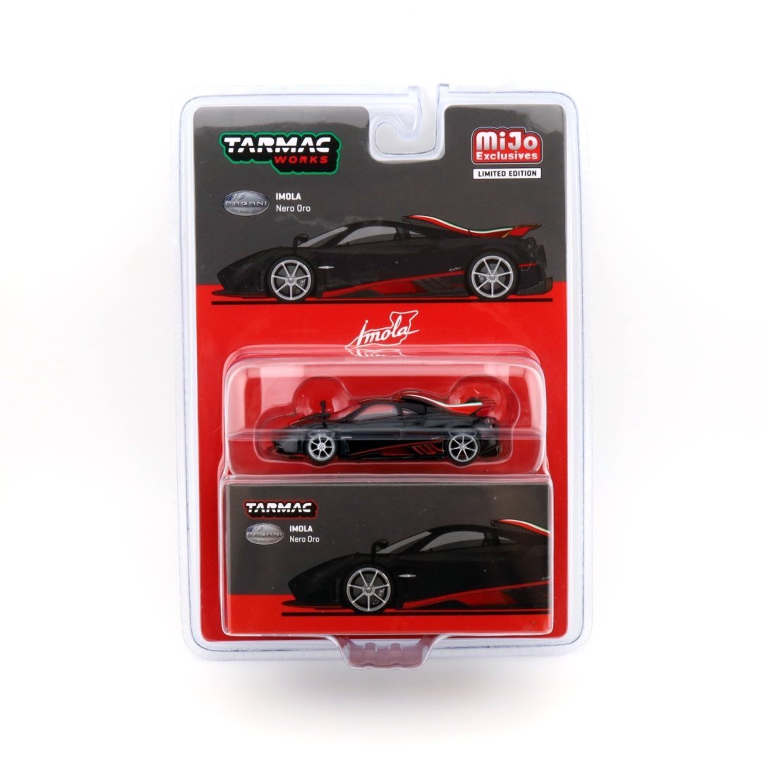 TARMAC WORKS Pagani Imola Nero Oro MiJo Exclusives Limited Edition