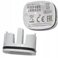 Końcówki do szczoteczek elektrycznych - Dolna Pokrywa Zaślepka Uszczelka Do Szczoteczki Philips Sonicare Hx93 - miniaturka - grafika 1