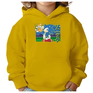 BLUZA DZIECIĘCA SONIC 110-116 DLA DZIEWCZYNKI CHŁOPCA PREZENT - Bluzy dla dziewczynek BLUZA DZIECIĘCA SONIC 110-116 DLA DZIEWCZYNKI CHŁOPCA PREZENT - Bluzy dla dziewczynek - miniaturka - grafika 1