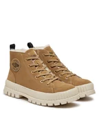 Buty trekkingowe damskie - Palladium Trapery 74353-252-M Brązowy - miniaturka - grafika 1