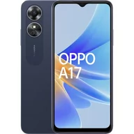 Telefony komórkowe - Oppo A17 4GB/64GB Dual Sim Czarny - miniaturka - grafika 1