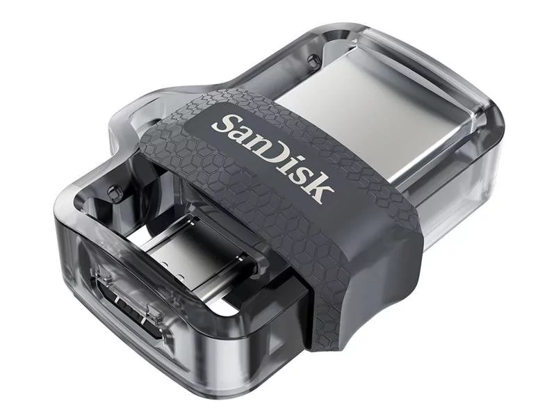 SanDisk Ultra Dual m3.0 16GB OTG MicroUSB/USB 3.0 (SDDD3-016G-G46) Czarny