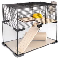 Klatki dla gryzoni - Pet Inn Klatka dla gryzoni vetro plus nature 40 - miniaturka - grafika 1