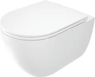 Miski WC - Deante Round z deską wolnoopadającą duroplast CGRD6ZPW - miniaturka - grafika 1