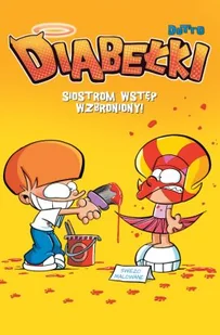Komiksy są super! Diabełki. Siostrom wstęp wzbroniony. Tom 3 - Rozrywka i humor - miniaturka - grafika 1