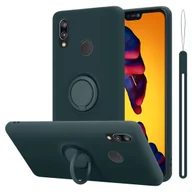 Etui i futerały do telefonów - Cadorabo pokrowiec ochronny na Huawei P20 LITE 2018 / NOVA 3E w kolorze zielonym etui na telefon komórkowy pokrowiec z TPU - miniaturka - grafika 1