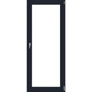 Lupol 2-szybowe balkonowe lakier kolor antracytowy OB5 RU 865x2195 mm - Okna - miniaturka - grafika 1
