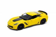 Samochody i pojazdy dla dzieci - Welly Samochód 2017 Chevrolet Corvette z06 - miniaturka - grafika 1