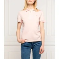 Koszulki i topy damskie - Lacoste Polo | Slim Fit | pique - miniaturka - grafika 1