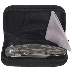 Nóż składany Bestech Fanga Carbon Fiber / Beige G10, Satin D2 by Kombou (BG18D) - Noże - miniaturka - grafika 8