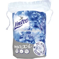 Waciki, płatki i patyczki kosmetyczne - Linteo Linteo, płatki kosmetyczne do demakijażu z jonami srebra, 40 szt. - miniaturka - grafika 1