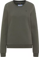 Swetry damskie - Schmuddelwedda Sweter damski 34619100, ciemnooliwkowy, L - miniaturka - grafika 1