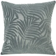 Poduszki dekoracyjne - EUROFIRANY Poduszka Livia ciemnozielona 40 x 40 cm - miniaturka - grafika 1