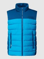 Kamizelki męskie - Kamizelka pikowana w stylu Colour Blocking - miniaturka - grafika 1