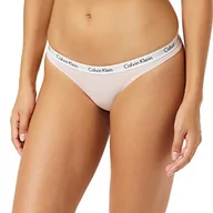 Majtki damskie - Calvin Klein Majtki damskie stringi, różowy, XL - miniaturka - grafika 1