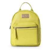 Plecaki - Plecak Nobo BAGP640-K008 Limonkowy - miniaturka - grafika 1