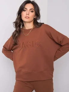 Brązowa bluza Veronica-L/XL - Bluzy damskie - miniaturka - grafika 1