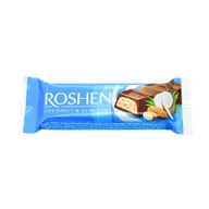 Przekąski dla dzieci - Batonik czekoladowy kokos migdał "Roshen" 29g - miniaturka - grafika 1