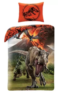 Detexpol pościel dziecieca 140x200 dinozaur t-rex trex2 - Pościel dla dzieci - miniaturka - grafika 2