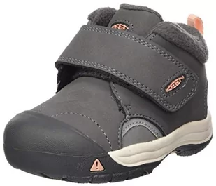 KEEN Buty dziecięce Kootenay Iii Mid Wp uniseks, Steel Grey Dusty Pink, 37 eu - Buty dla dziewczynek - miniaturka - grafika 1