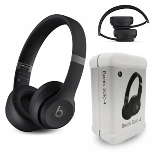 Apple Beats Solo4 Czarne - Słuchawki - miniaturka - grafika 1