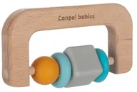 Gryzaki dla dzieci - canpol Babies Gryzak drewniano-silikonowy - miniaturka - grafika 1