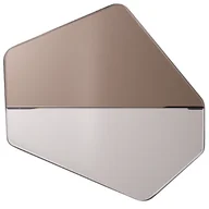 Lustra - Metalowe Lustro Ścienne 54 X 52 Cm Srebrne Warhem - miniaturka - grafika 1