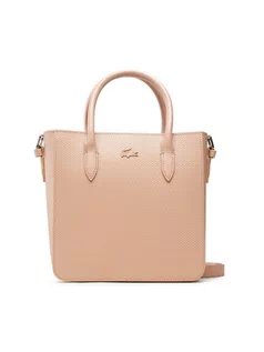 Torebki damskie - Lacoste Torebka S Shopping Bag NF3804KL Różowy - grafika 1