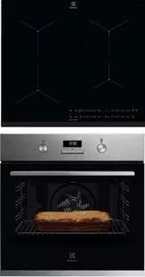 Electrolux Zestaw piekarnik KOF3H70X + płyta EIS62443 - Zestawy AGD - miniaturka - grafika 1