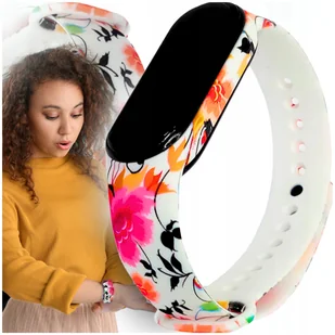 Opaska do xiaomi mi band 5 6 7 pasek do smartwatch smartband natura - Akcesoria do smartwatchy - miniaturka - grafika 1