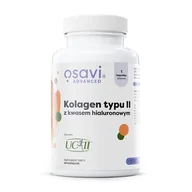 Włosy, skóra, paznokcie - Osavi Advanced Kolagen Typu II z Kwasem Hialuronowym, 60 kapsułek - miniaturka - grafika 1