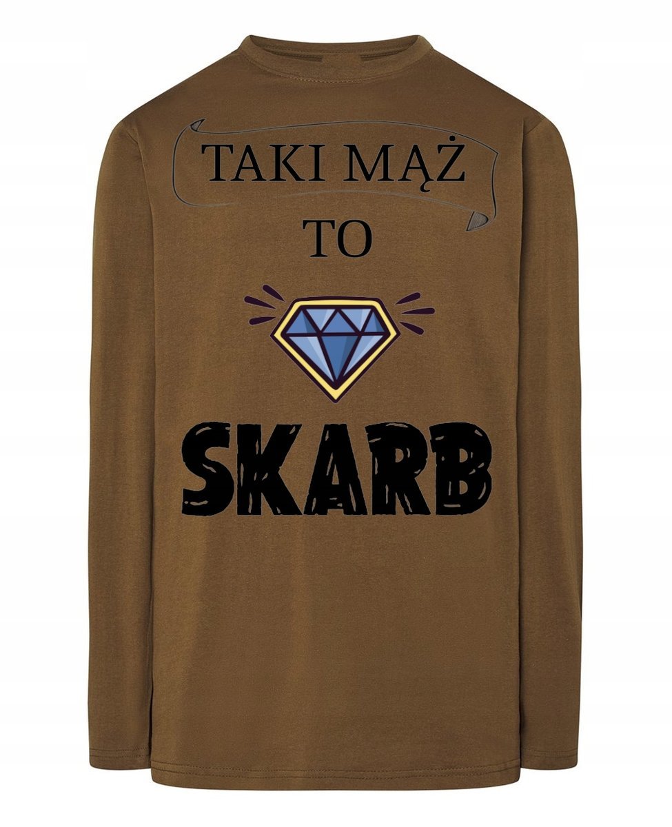 Longsleeve Prezent Dla Męża Walentynki r.M