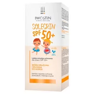 Balsamy i kremy do opalania - Iwostin SANOFI-AVENTIS solecrin lekka emulsja ochronna dla dzieci spf50+ 100 ml - miniaturka - grafika 1