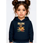 Bluzy dla dziewczynek - BLUZA DZIECIĘCA Z KAPTUREM 99 NOCY W LESIE ROBLOX 104 PREZENT - miniaturka - grafika 1