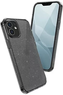 Uniq UNIQ LifePro Tinsel etui na iPhone 12 5,4'' czarny - Etui i futerały do telefonów - miniaturka - grafika 1