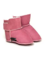 Buciki dla niemowląt - kitz pichler Kozaki w kolorze różowym z wełny jagnięcej - miniaturka - grafika 1