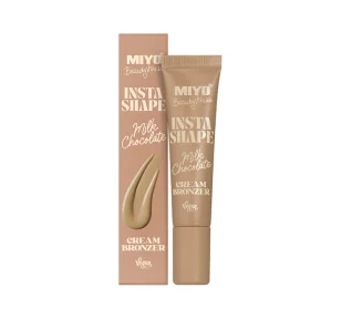 MIYO INSTA SHAPE BRONZER W KREMIE MILK CHOCOLATE 15ML - Bronzery i konturowanie twarzy - miniaturka - grafika 1