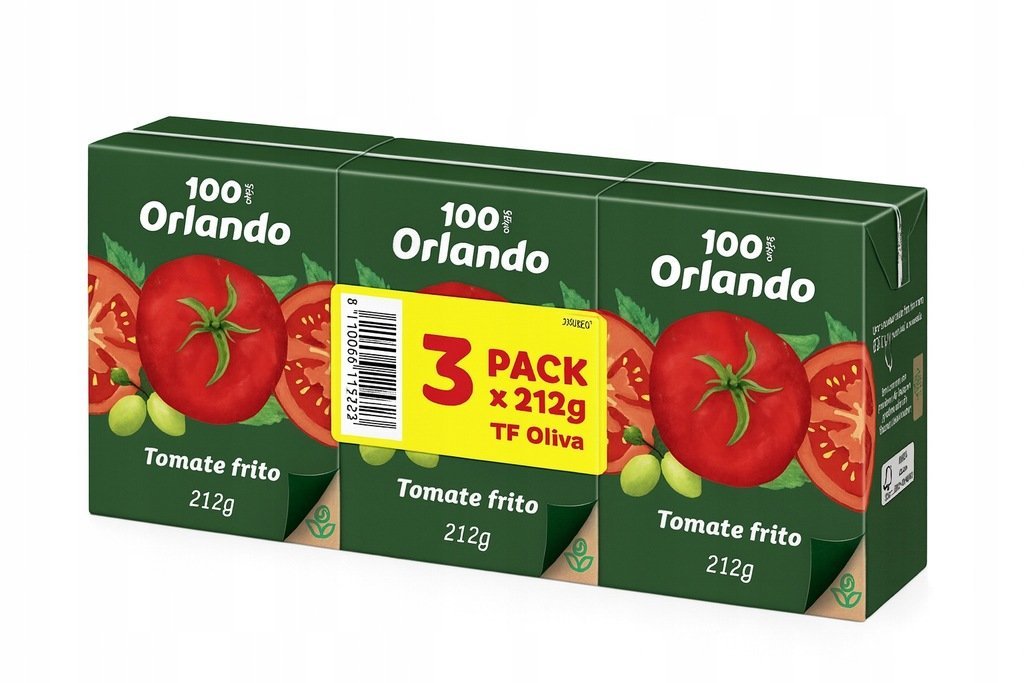 ORLANDO TOMATE FRITO ACEITE OLIVA smażone pomidory z oliwą z oliwek 3x212g