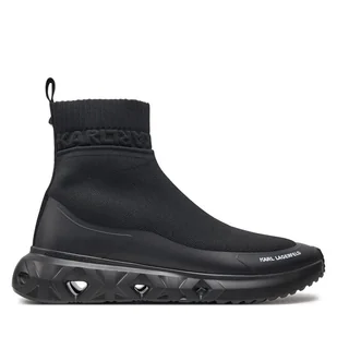 Sneakersy KARL LAGERFELD KL54644 Czarny - Sneakersy męskie - miniaturka - grafika 1