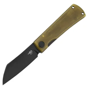 Nóż składany Bestech Bruv Black/Bronze Bead Blasted/Ultem Titanium, Black Stonewashed M390 by Galovic Design (BT2401C) - Noże - miniaturka - grafika 1