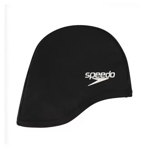 Speedo Czepek poliestrowy Dzieci, black 2021 Czepki 68-710110001-OSFA - Pływanie - miniaturka - grafika 1