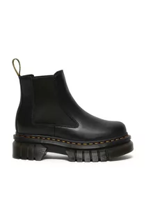 Botki damskie - Dr. Martens botki Audrick damskie kolor czarny na platformie DM27148001 - grafika 1