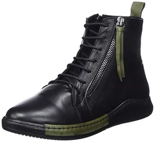 Manitu Damskie sztyblety 990167-07, zielone, 42 UE - Botki damskie - miniaturka - grafika 1