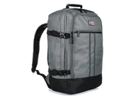 Plecaki - Szary Plecak Podróżny Samolotowy Bagaż podręczny Solidny Q74 - Bag Street - miniaturka - grafika 1