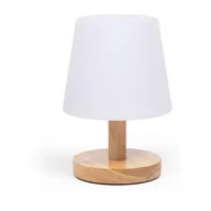 Noże stołowe - Naturalna lampa stołowa LED ze ściemniaczem (wysokość 22 cm) Ambar – Kave Home - miniaturka - grafika 1